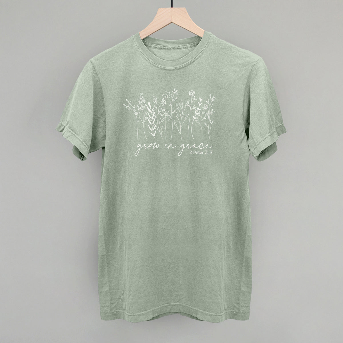 Grow In Grace Shirt | Christian Graphic Tee | Faith-Inspired Gift for Women