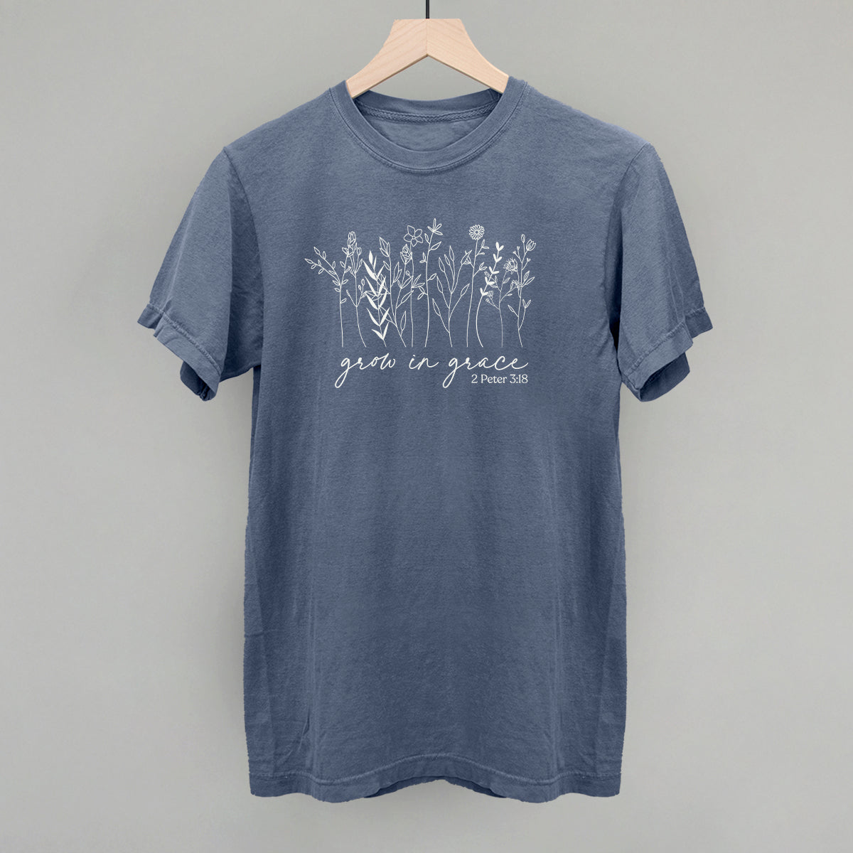 Grow In Grace Shirt | Christian Graphic Tee | Faith-Inspired Gift for Women