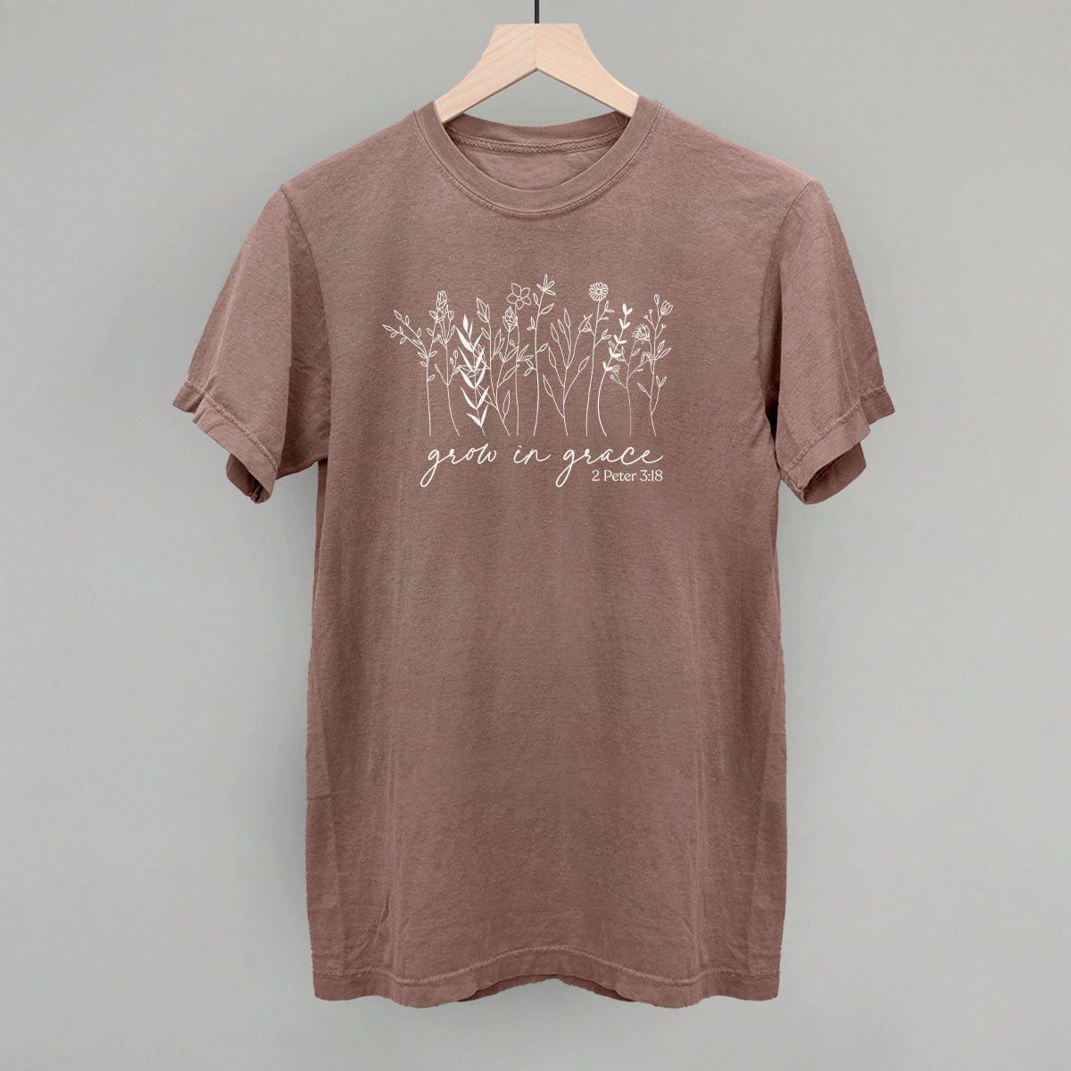 Grow In Grace Shirt | Christian Graphic Tee | Faith-Inspired Gift for Women
