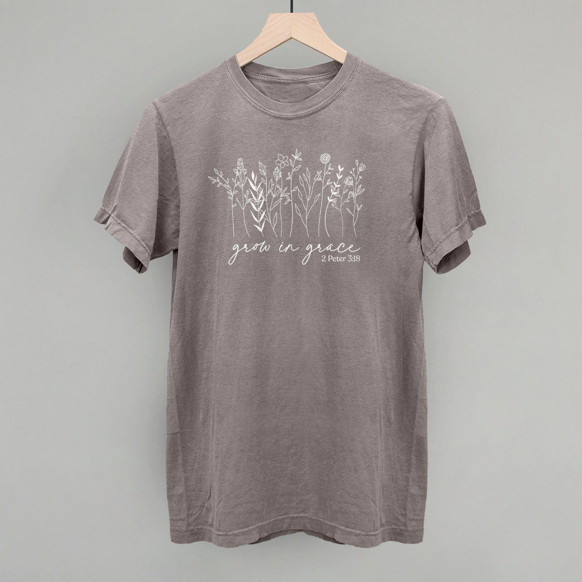 Grow In Grace Shirt | Christian Graphic Tee | Faith-Inspired Gift for Women