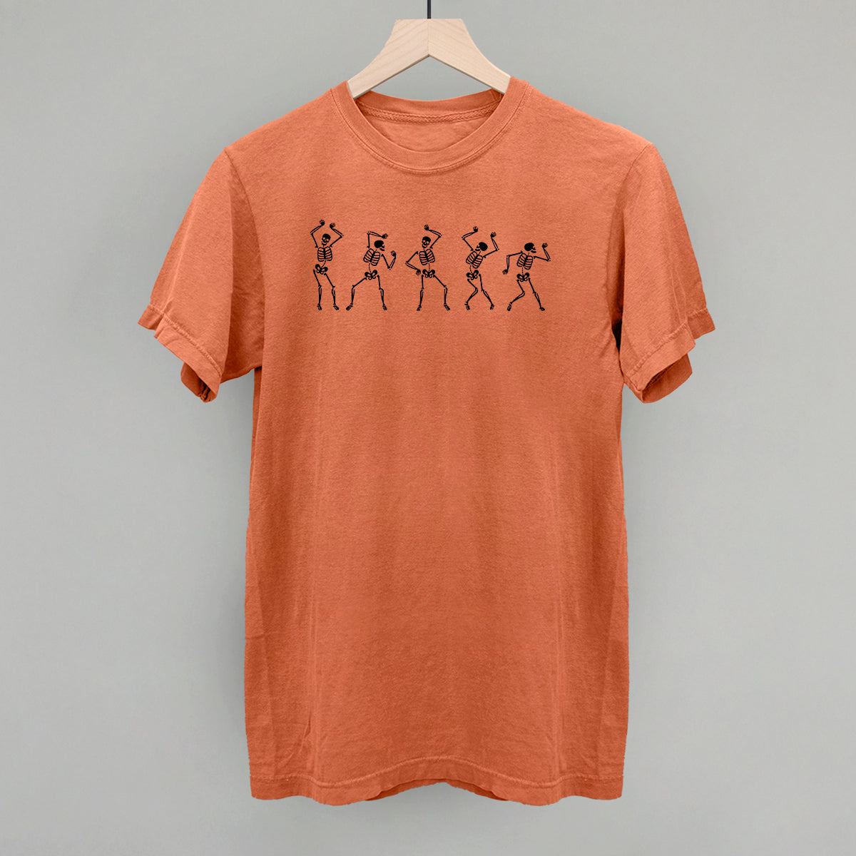 Dancing Skeletons Graphic Tee | Fun Halloween Shirt | Trendy Skeleton Sweatshirt