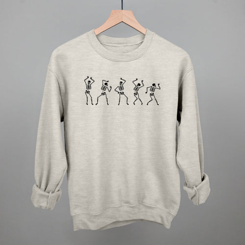 Dancing Skeletons Graphic Tee | Fun Halloween Shirt | Trendy Skeleton Sweatshirt