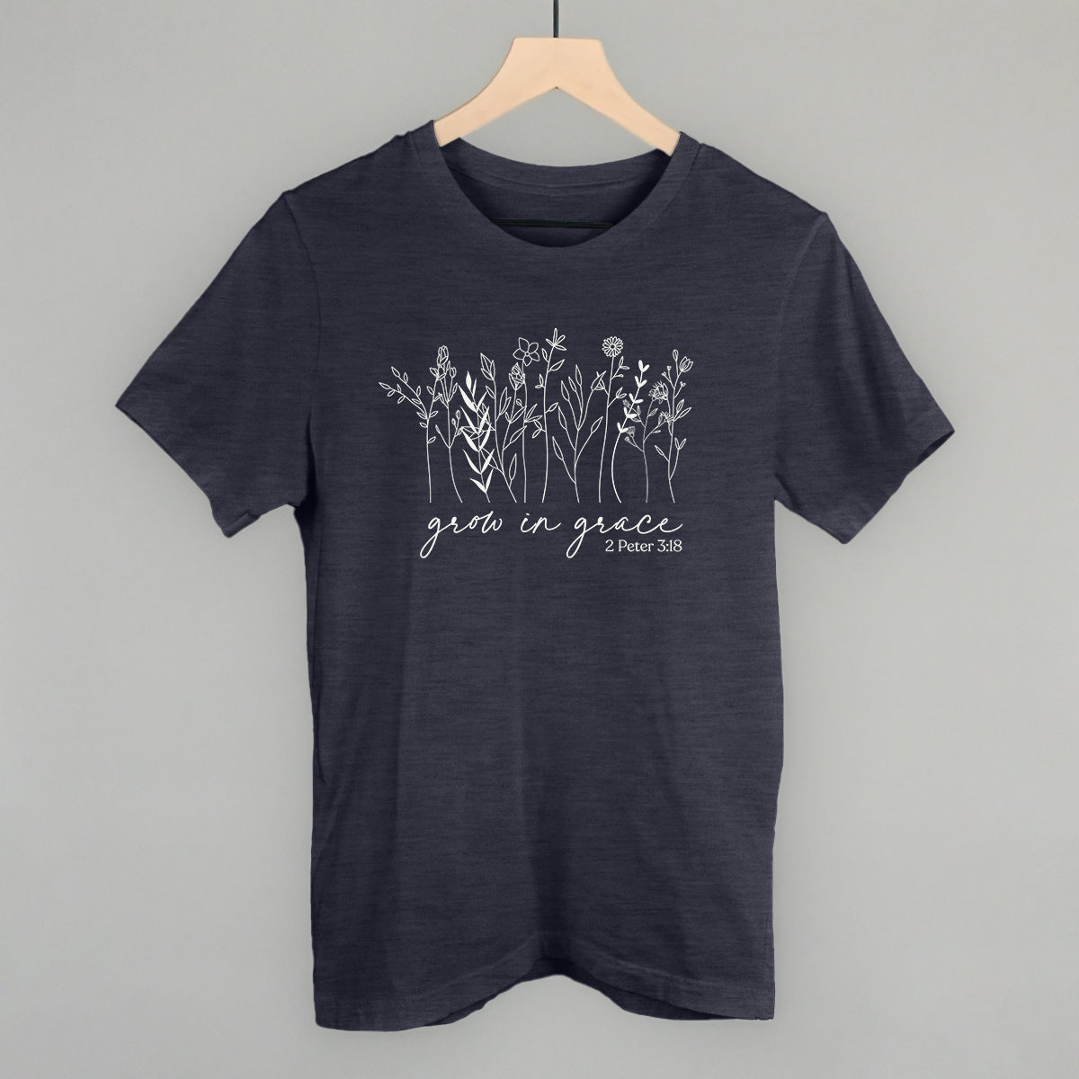 Grow In Grace Shirt | Christian Graphic Tee | Faith-Inspired Gift for Women