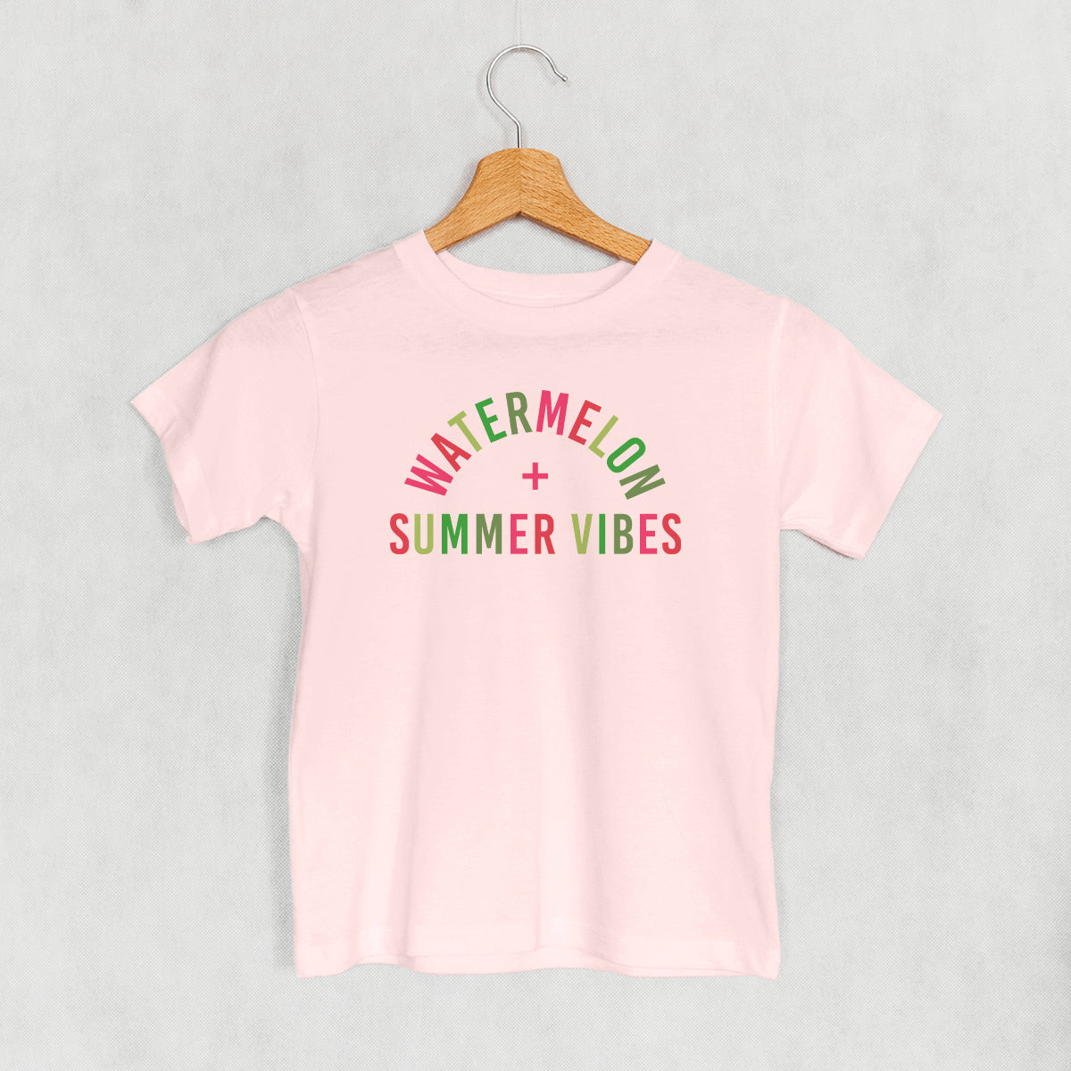 Watermelon And Summer Vibes Kids Shirt | Cute Toddler Summer Tee | Kids Gift