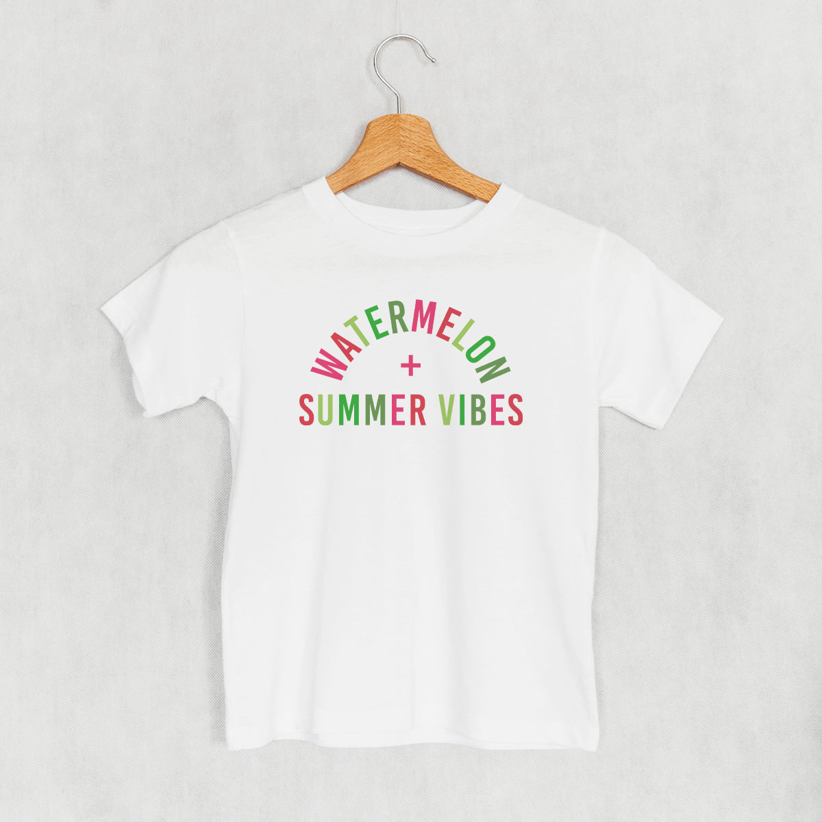 Watermelon And Summer Vibes Kids Shirt | Cute Toddler Summer Tee | Kids Gift