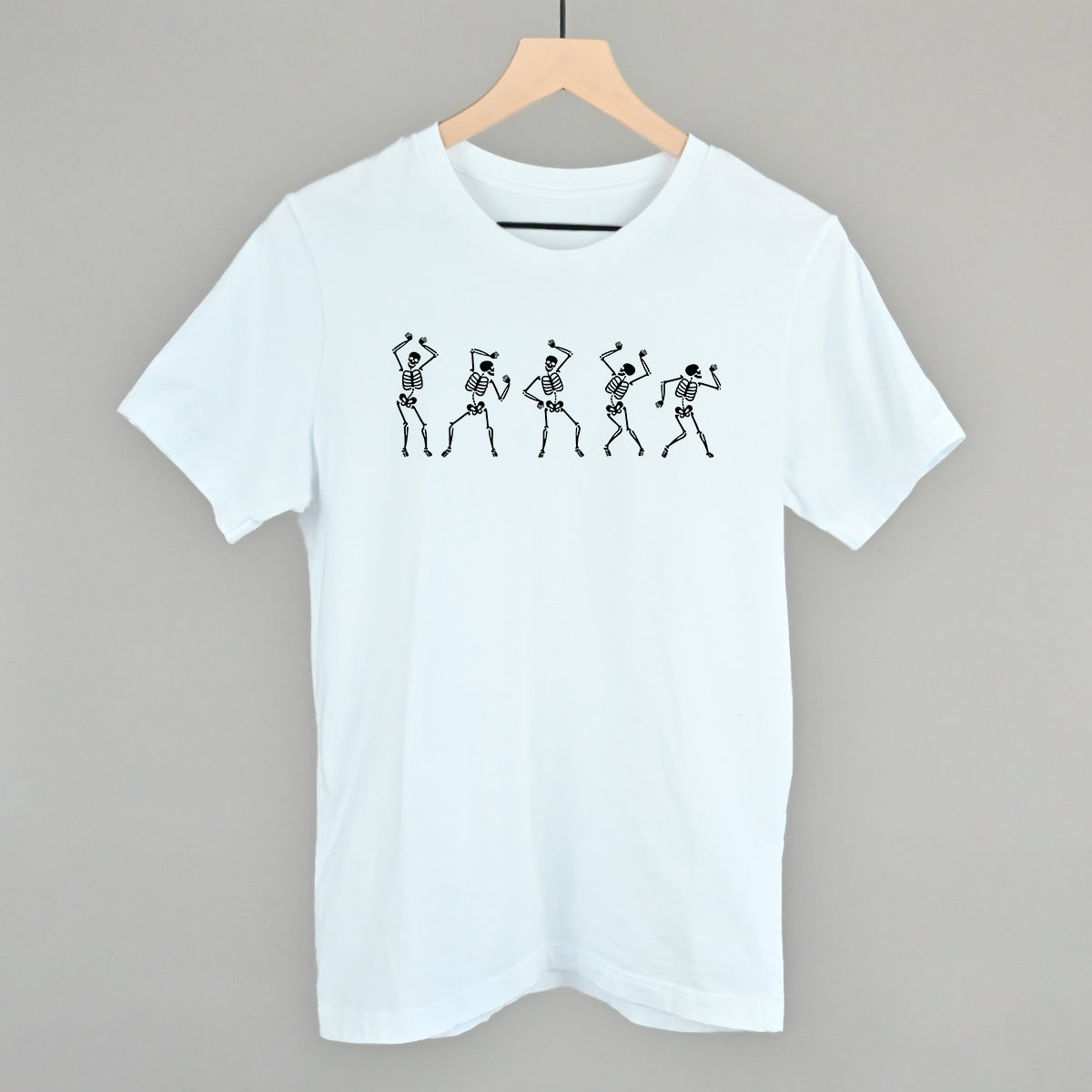 Dancing Skeletons Graphic Tee | Fun Halloween Shirt | Trendy Skeleton Sweatshirt