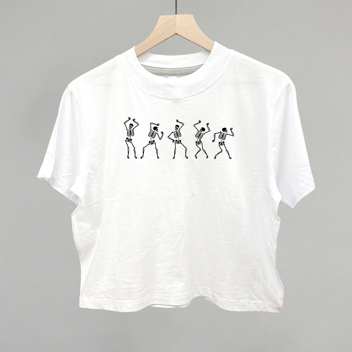 Dancing Skeletons Graphic Tee | Fun Halloween Shirt | Trendy Skeleton Sweatshirt