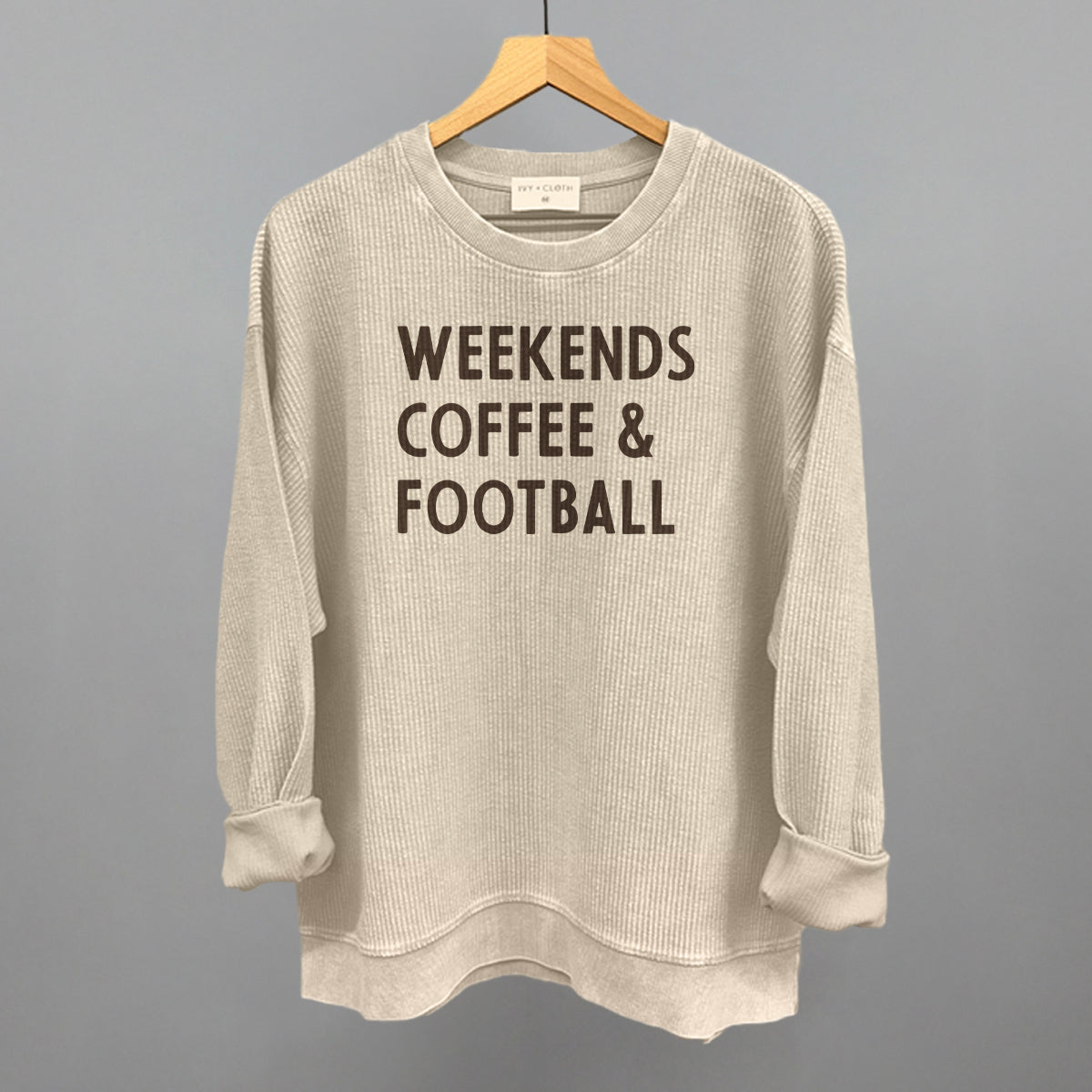 Weekends Coffee And Football Shirt | Game Day Graphic Tee | Football Season Gift