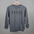Dancing Skeletons Graphic Tee | Fun Halloween Shirt | Trendy Skeleton Sweatshirt