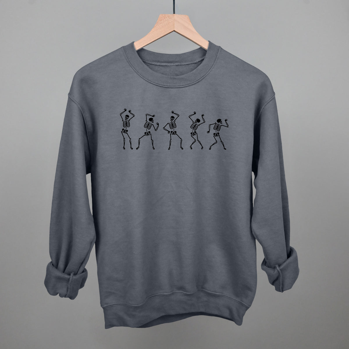 Dancing Skeletons Graphic Tee | Fun Halloween Shirt | Trendy Skeleton Sweatshirt