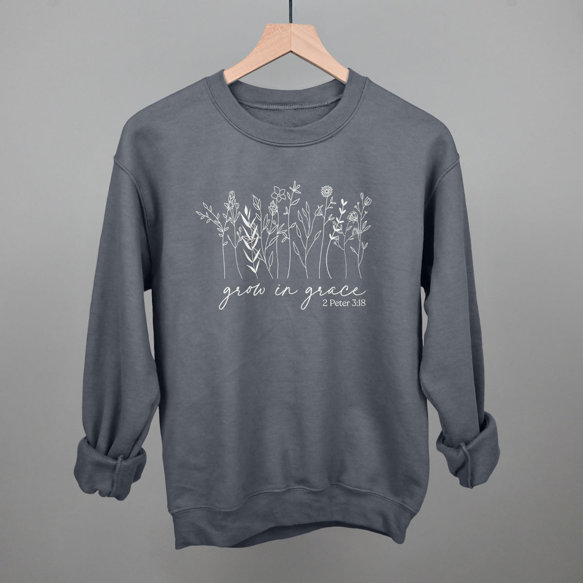 Grow In Grace Shirt | Christian Graphic Tee | Faith-Inspired Gift for Women