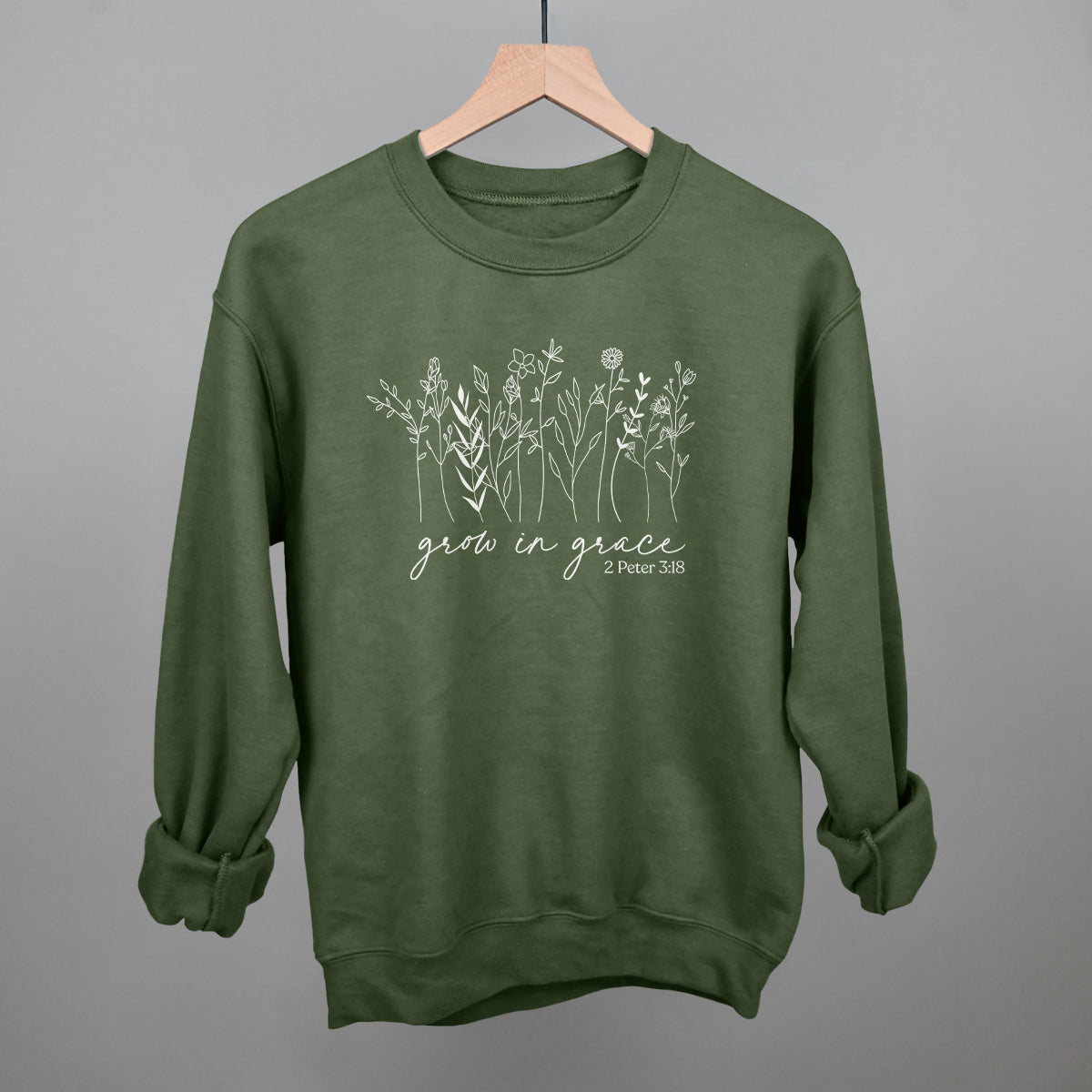 Grow In Grace Shirt | Christian Graphic Tee | Faith-Inspired Gift for Women