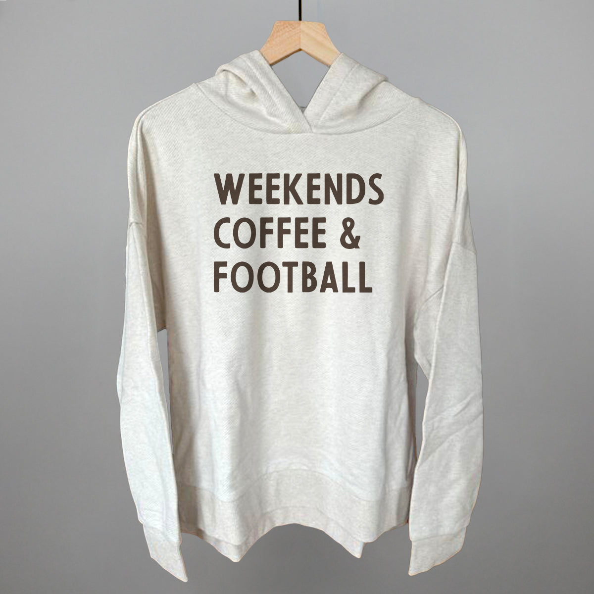 Weekends Coffee And Football Shirt | Game Day Graphic Tee | Football Season Gift