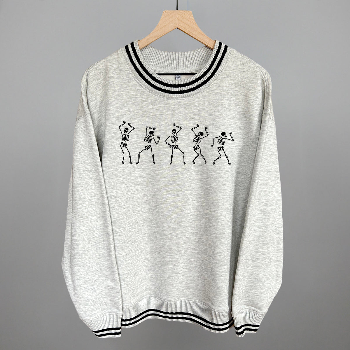 Dancing Skeletons Graphic Tee | Fun Halloween Shirt | Trendy Skeleton Sweatshirt