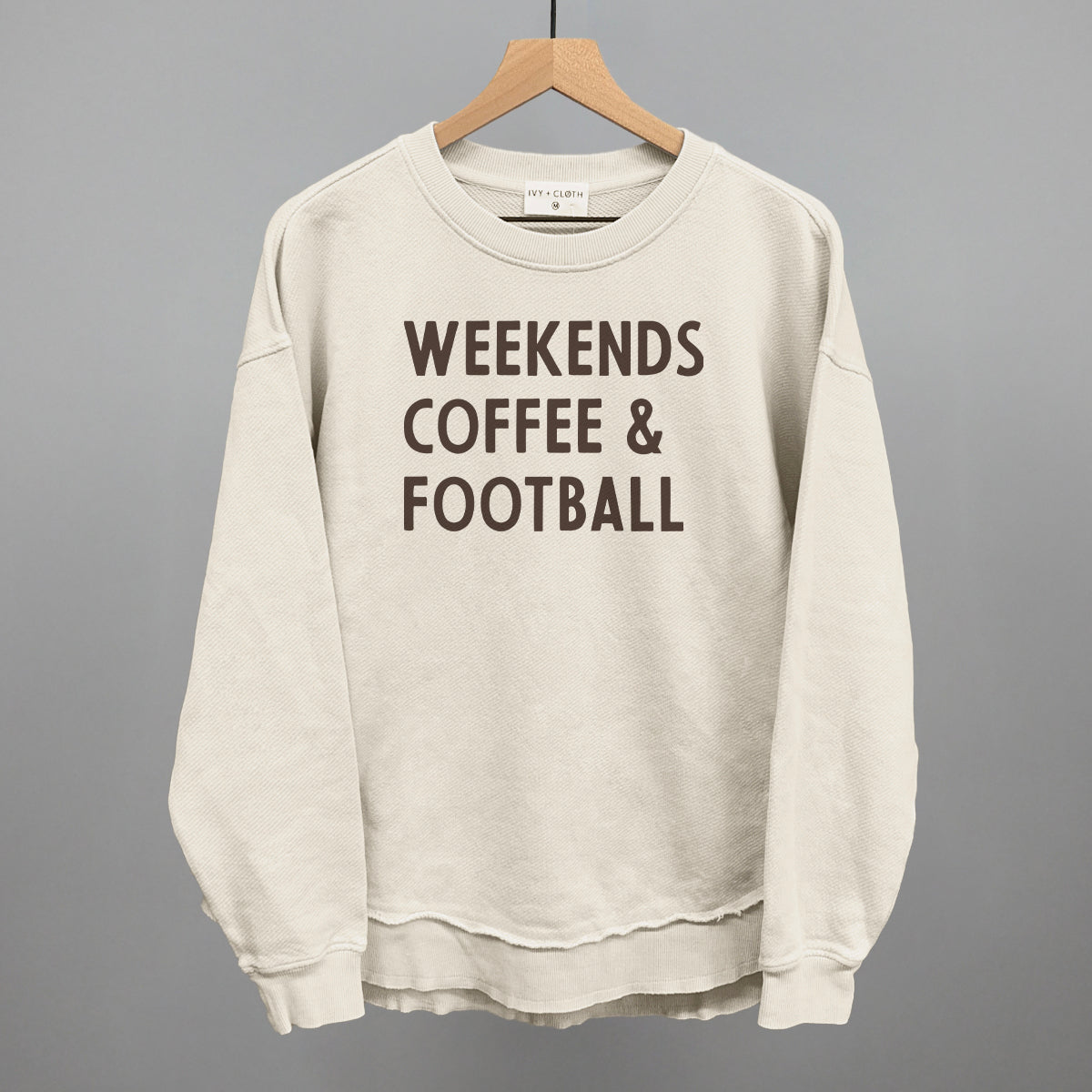 Weekends Coffee And Football Shirt | Game Day Graphic Tee | Football Season Gift
