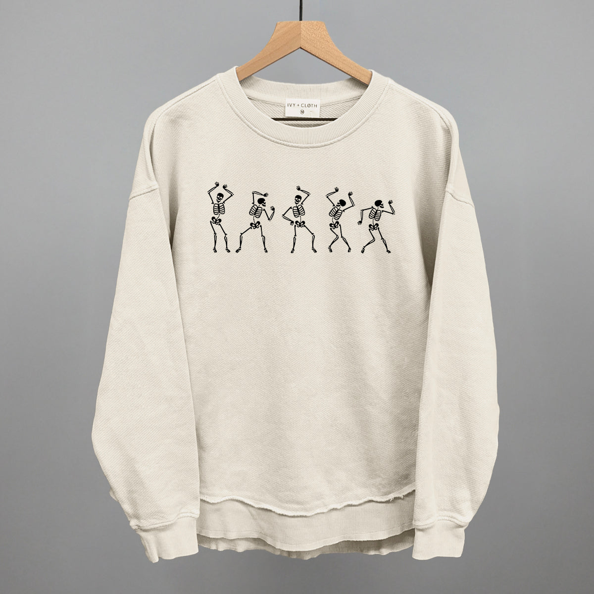 Dancing Skeletons Graphic Tee | Fun Halloween Shirt | Trendy Skeleton Sweatshirt