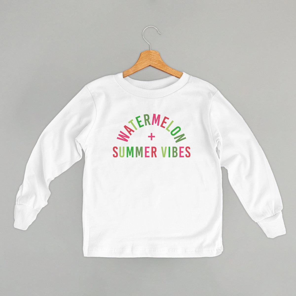 Watermelon And Summer Vibes Kids Shirt | Cute Toddler Summer Tee | Kids Gift
