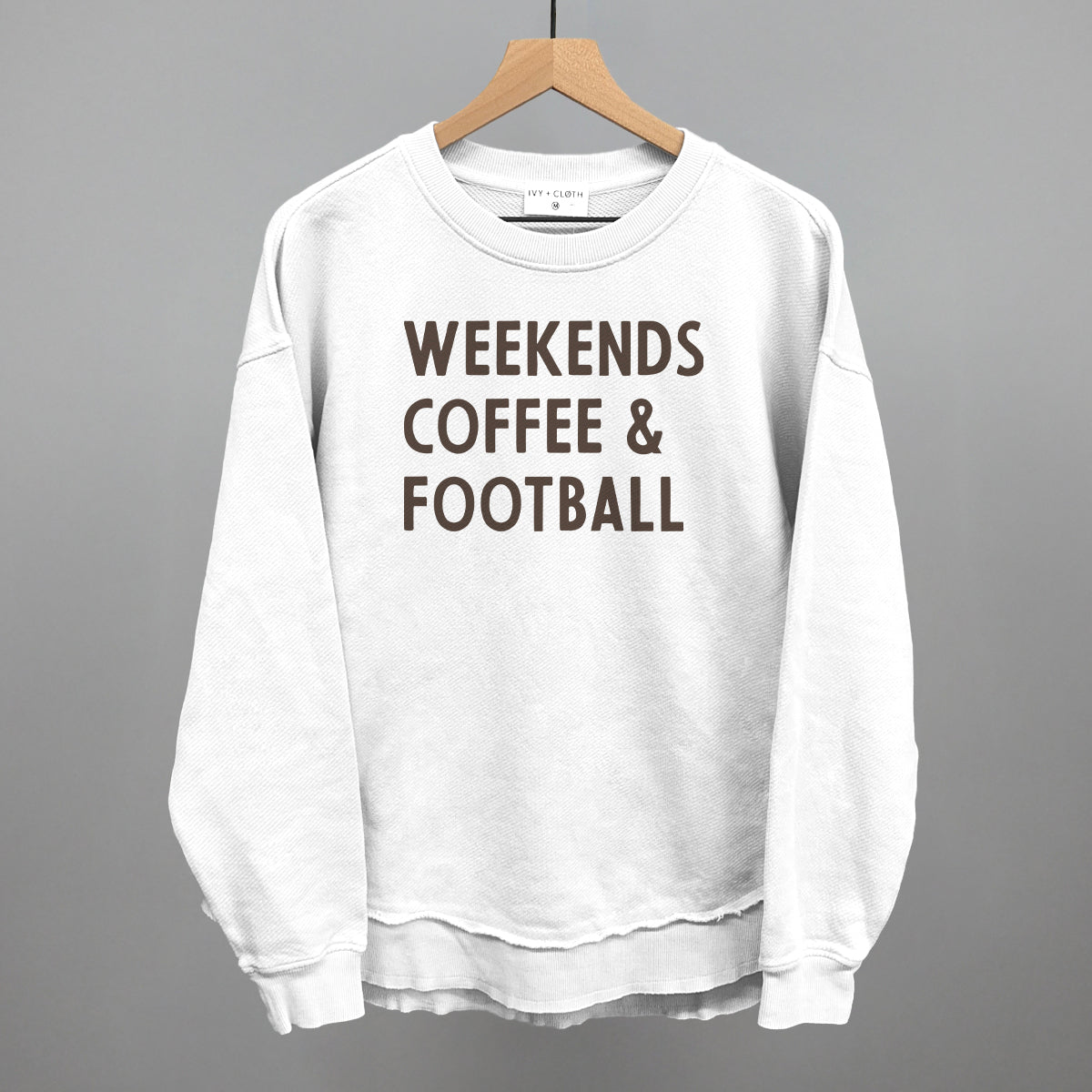 Weekends Coffee And Football Shirt | Game Day Graphic Tee | Football Season Gift