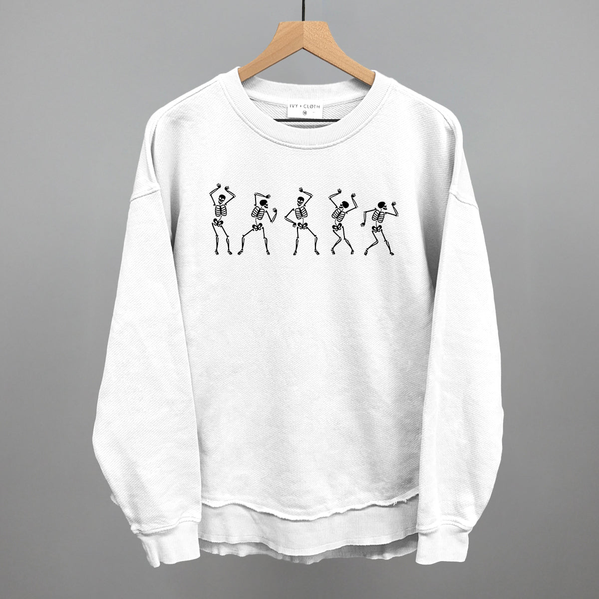 Dancing Skeletons Graphic Tee | Fun Halloween Shirt | Trendy Skeleton Sweatshirt